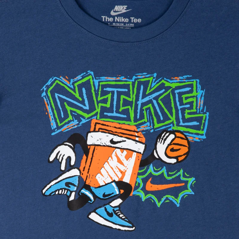 Nike Blue Kids' Chalky Basketball T-Shirt  | Best Price UAE